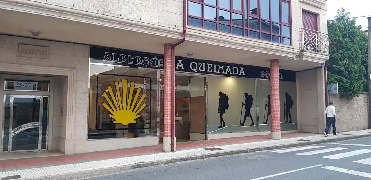 Albergue A Queimada Caldas De Reis Exteriör bild