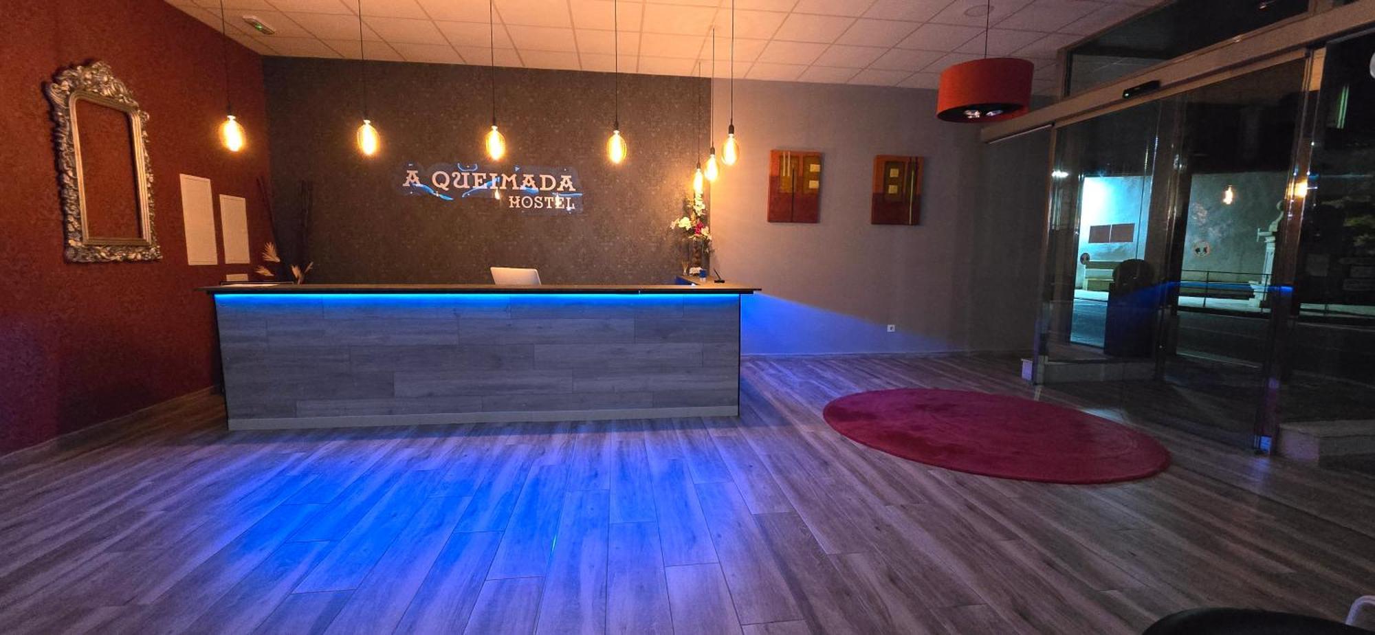 Albergue A Queimada Caldas De Reis Exteriör bild